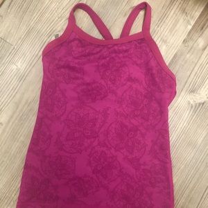 Pink Lululemon Top Size 6